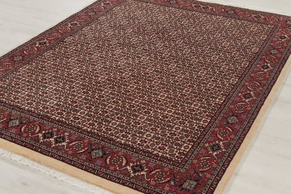 Bidjar Silk Touch Beige 150x197