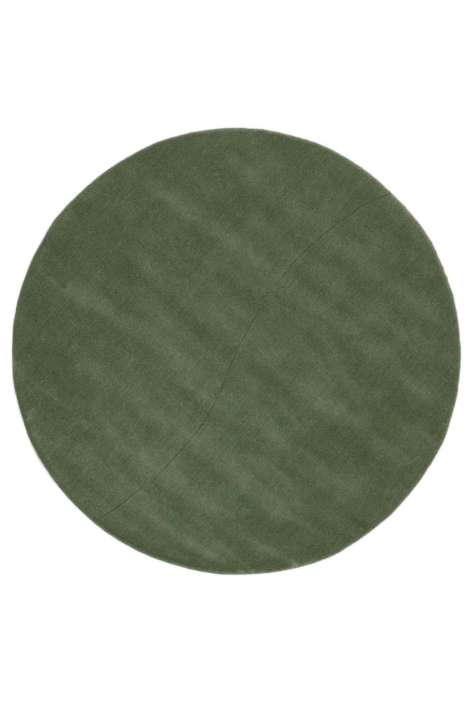 Rund matta Moon grön 110cm