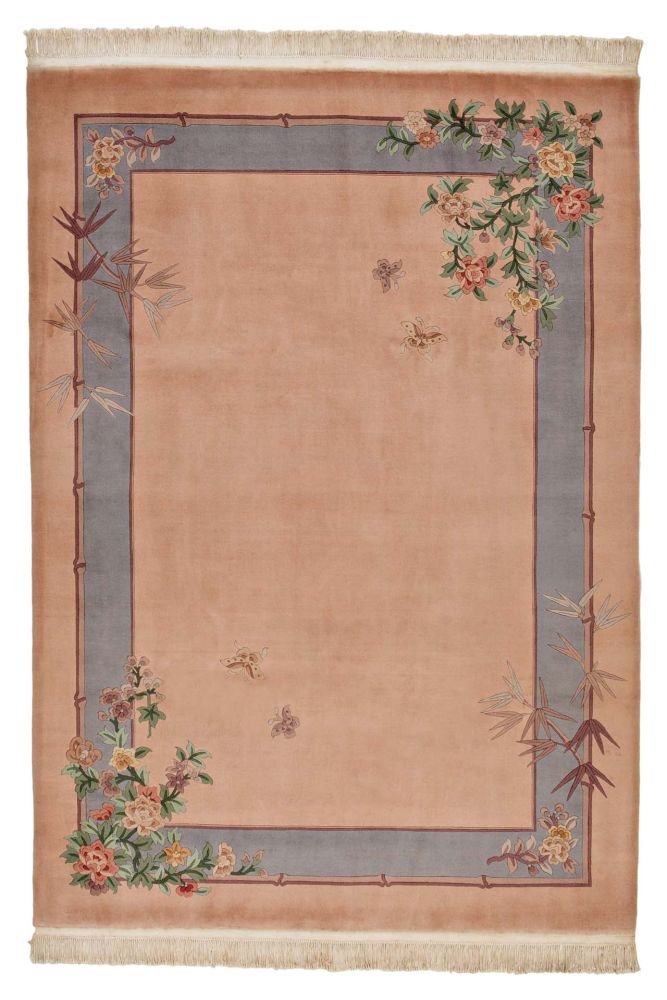 Aprikos färgad Kina matta 213x305