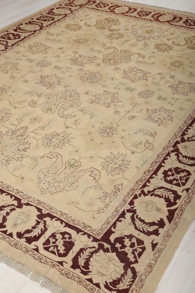 Ljus Soumak 241x315cm handvävd matta