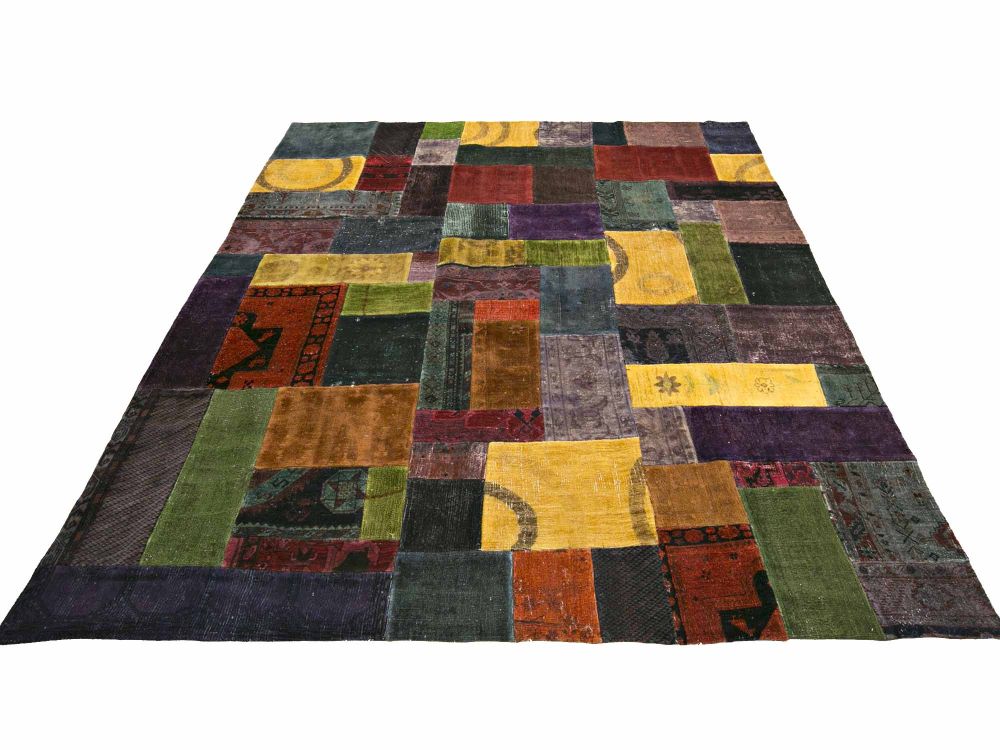 Patchwork Carpet Multi 250x304