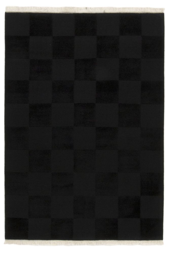 Tibtan Plain Black 143x205