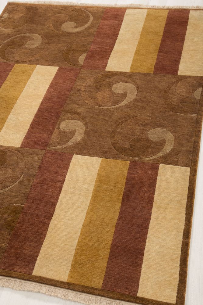 Bhutan Design Brown 141x202