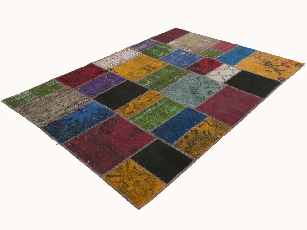 Patchwork Carpet Multi 171x240