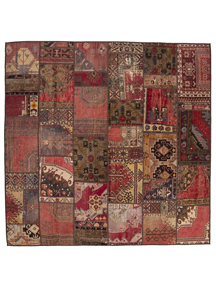 Patchwork Carpet Multi 300x300