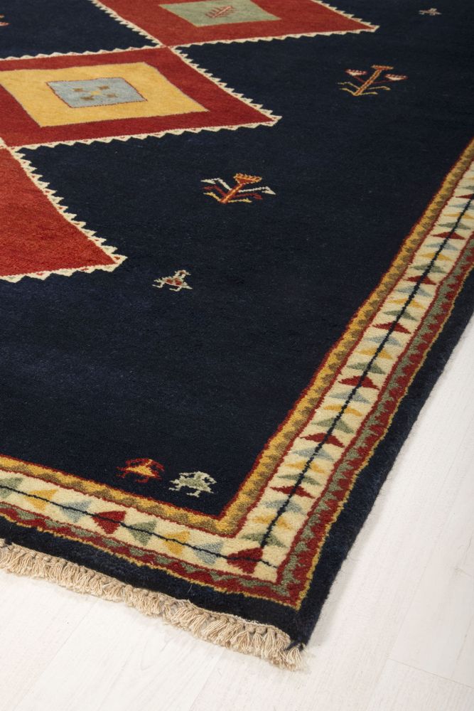 Indo Gabbeh Blue 141x193