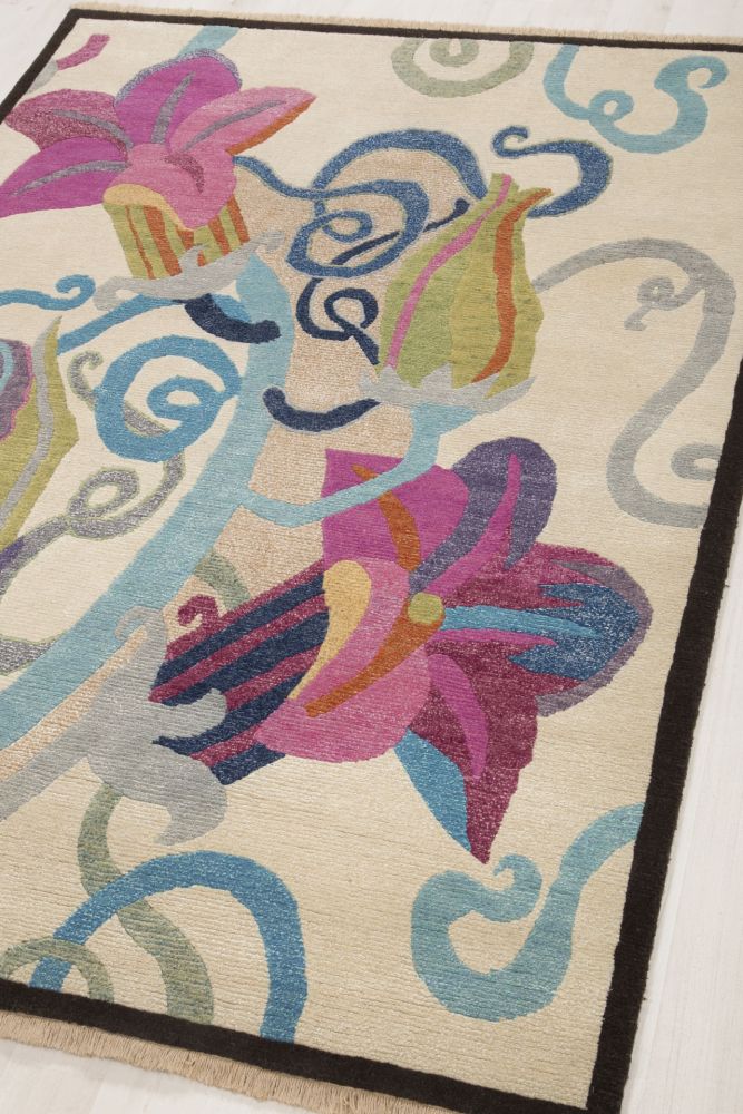 Bhutan Design White 145x205