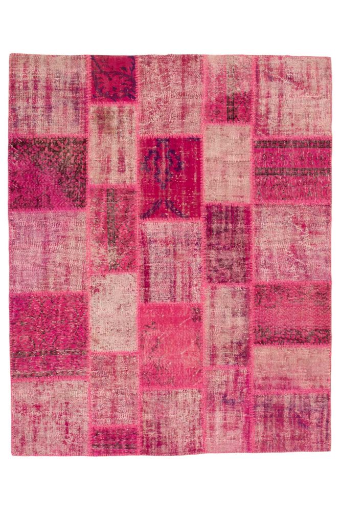 Patchwork Carpet Rose 199x250