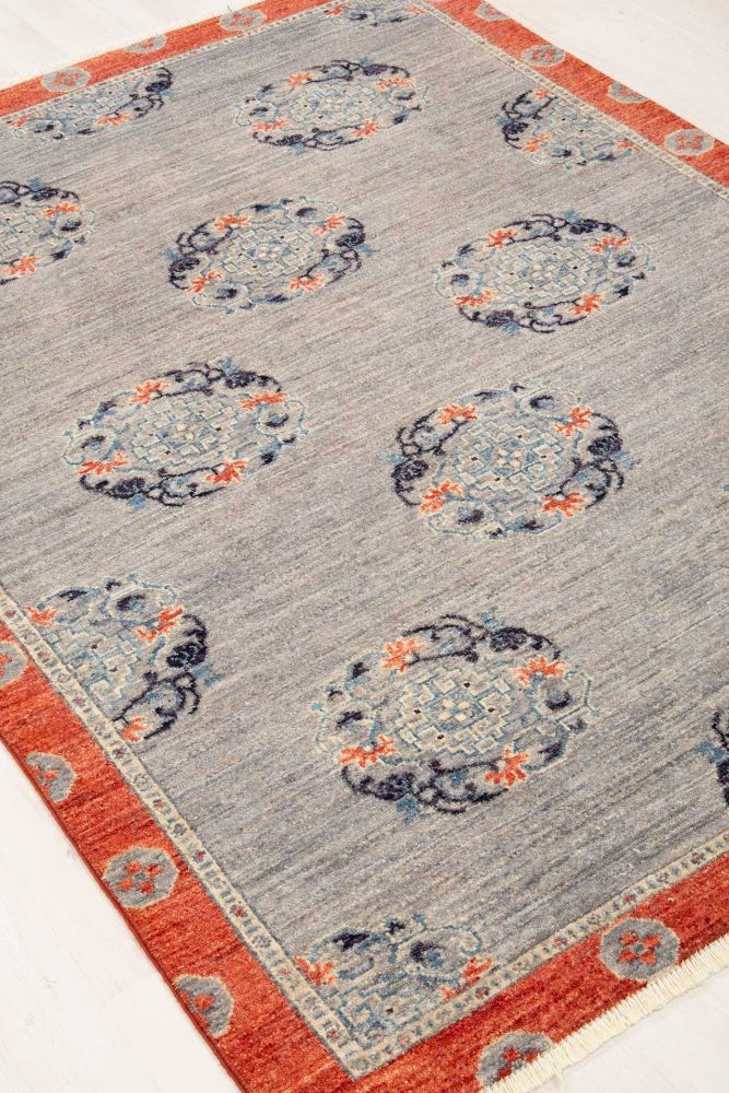 Pashtu Modern Grey 165x226