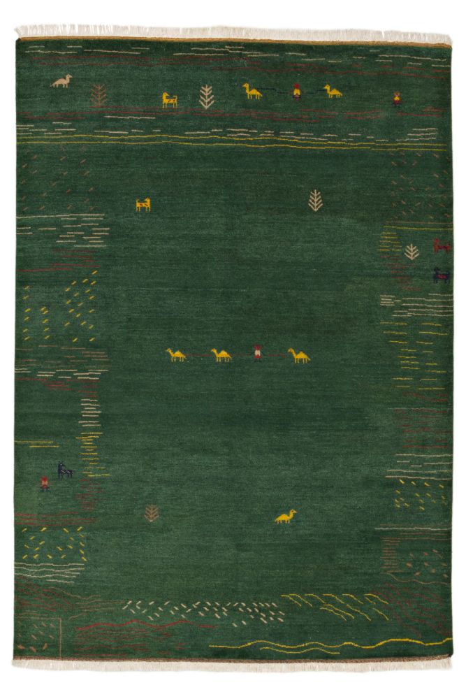 Indo Gabbeh Green 247x348