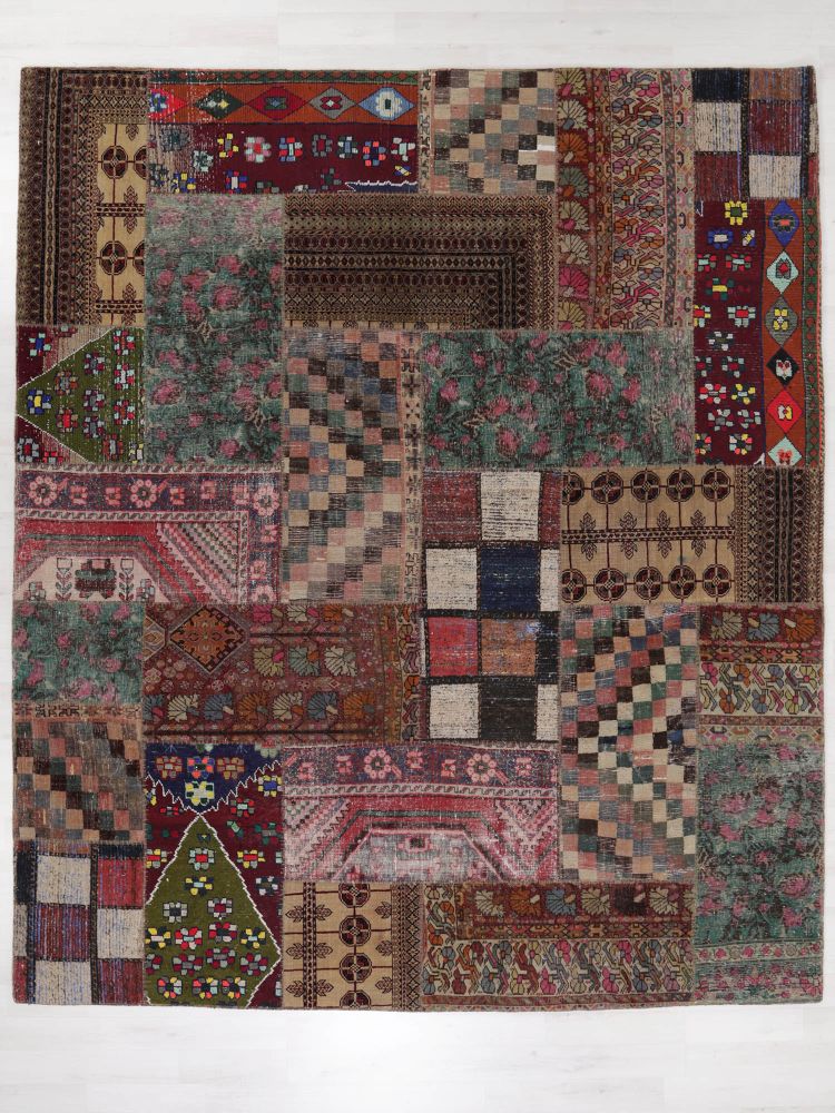 Patchwork Carpet Multi 260x304