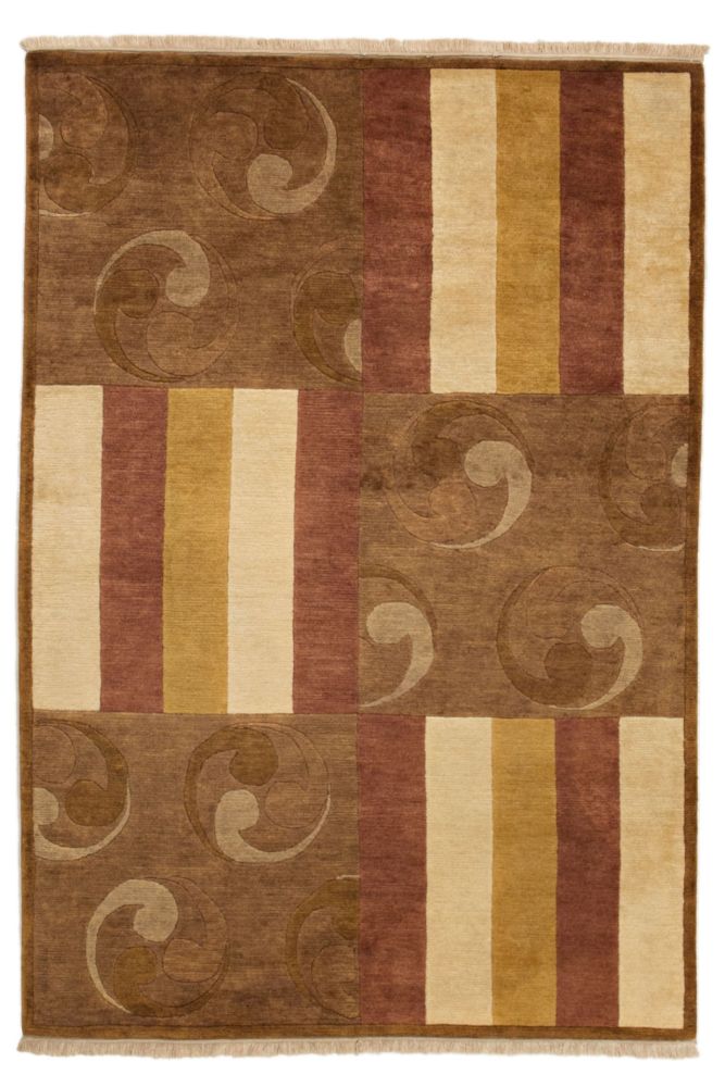 Bhutan Design Brown 141x202