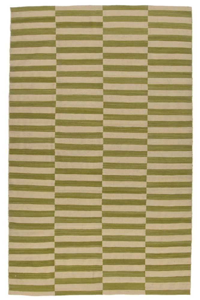 Kilim Modern Green 186x294