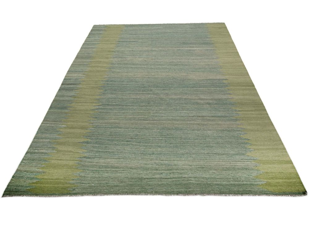 Kilim Modern Green 208x255