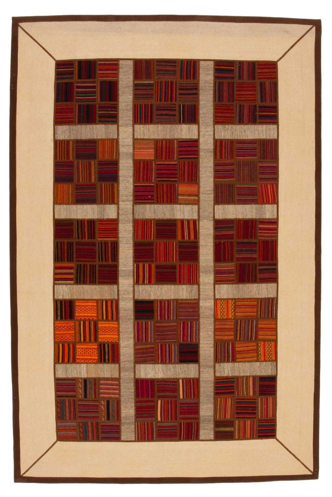 Patchwork Kilim Multi 205x302