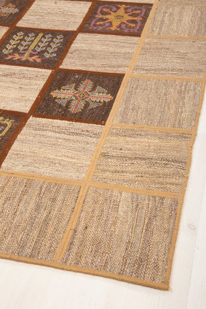 Patchwork Kilim Beige 194x294