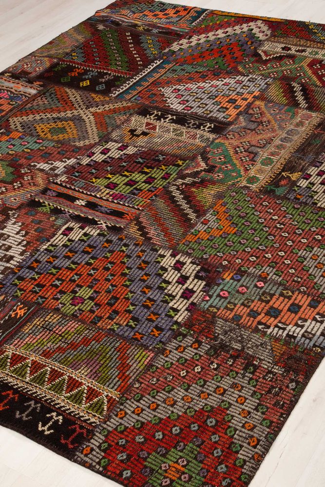 Patchwork Kilim Multi 227x296