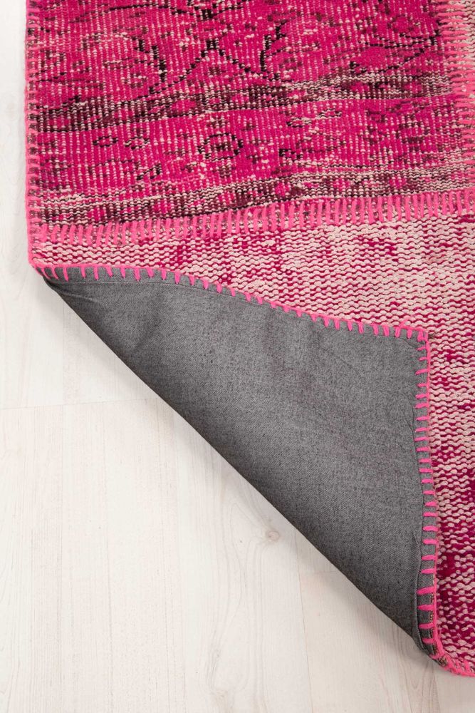 Patchwork Carpet Rose 199x250