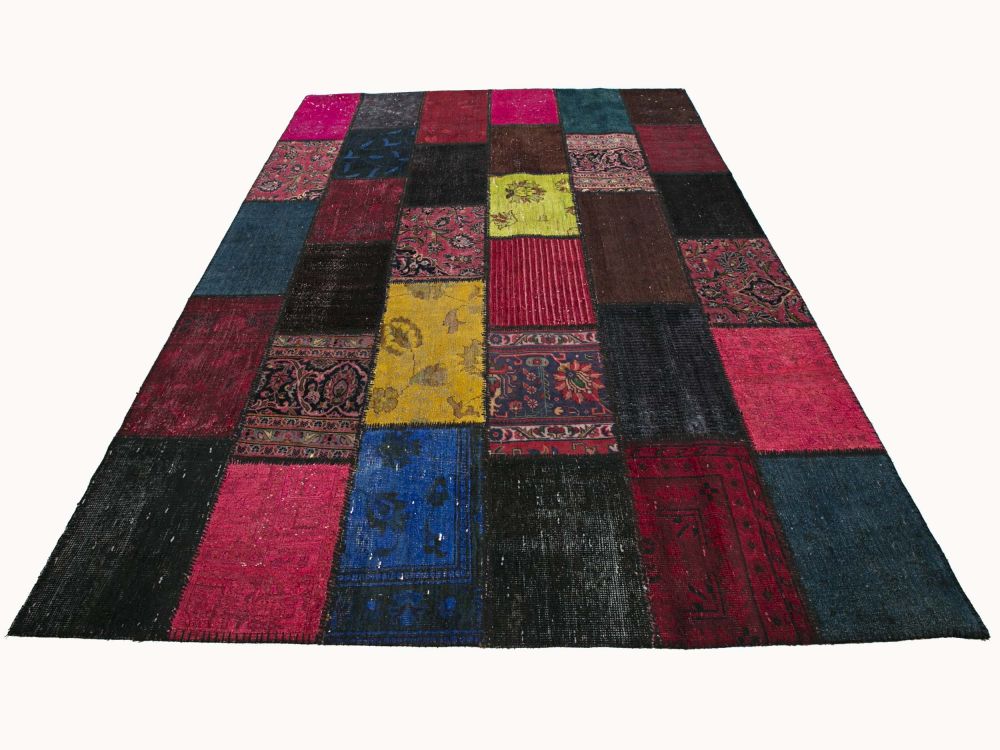 Patchwork Carpet Multi 248x312