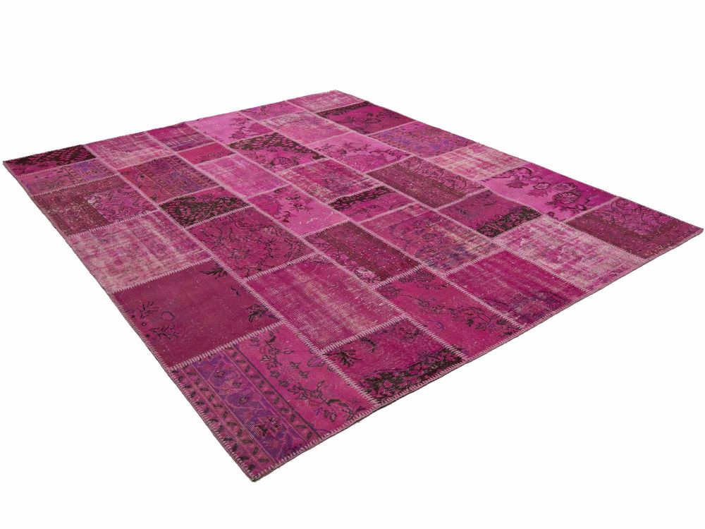 Patchwork Carpet Rose 250x306