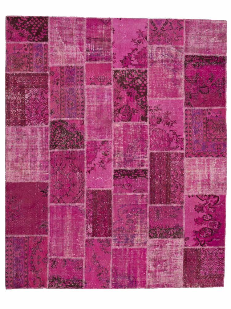 Patchwork Carpet Rose 250x306