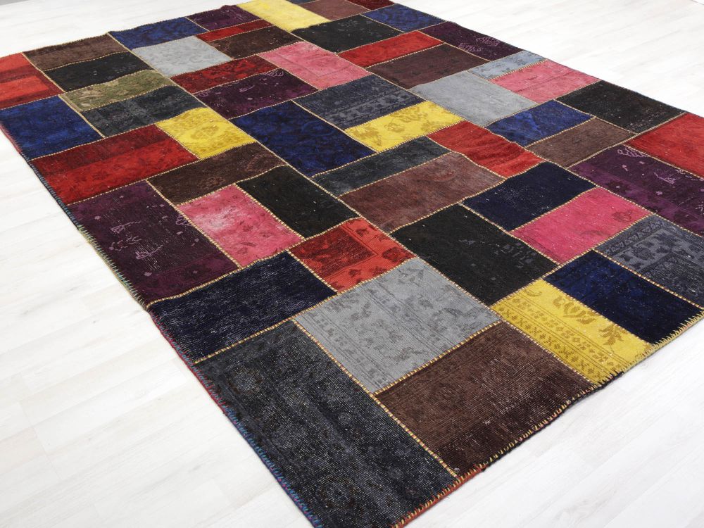 Patchwork Carpet Multi 252x353