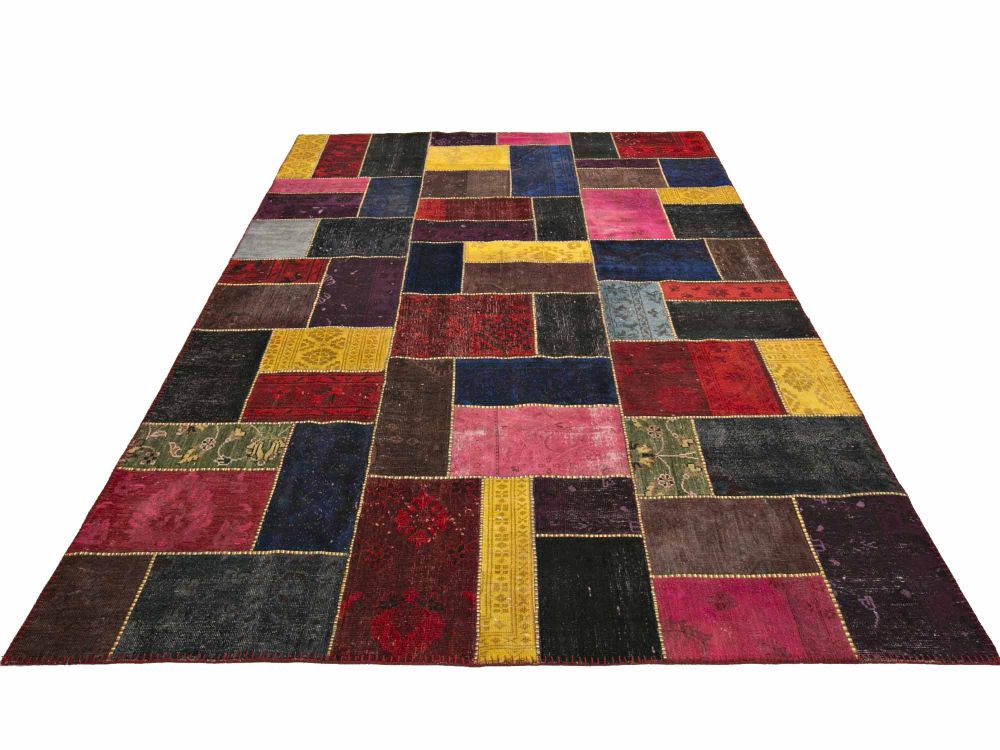 Patchwork Carpet Multi 249x350