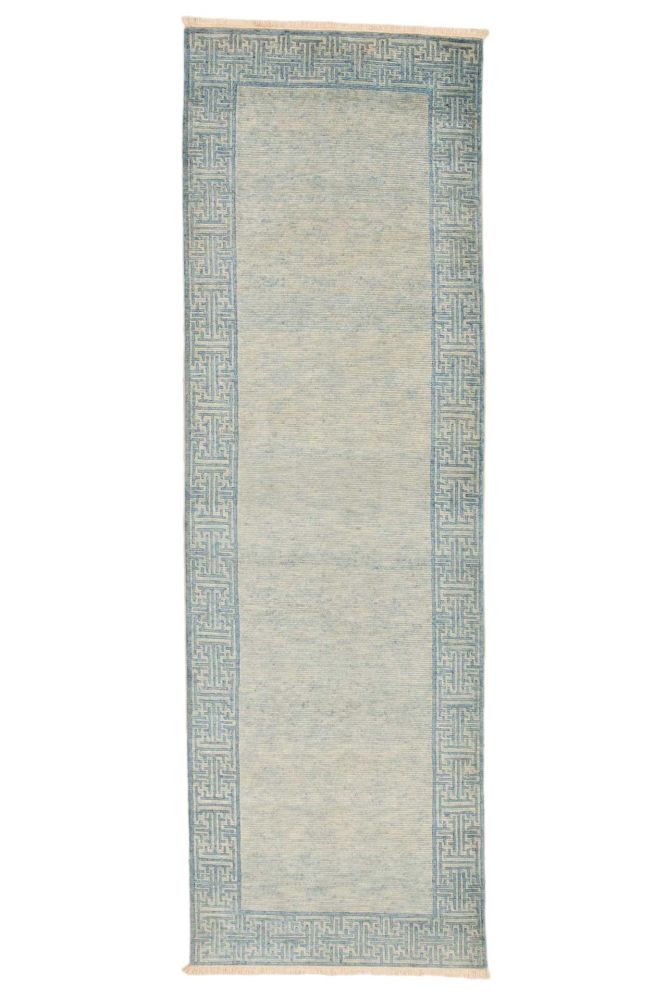 Bhutan Design Blue 92x290