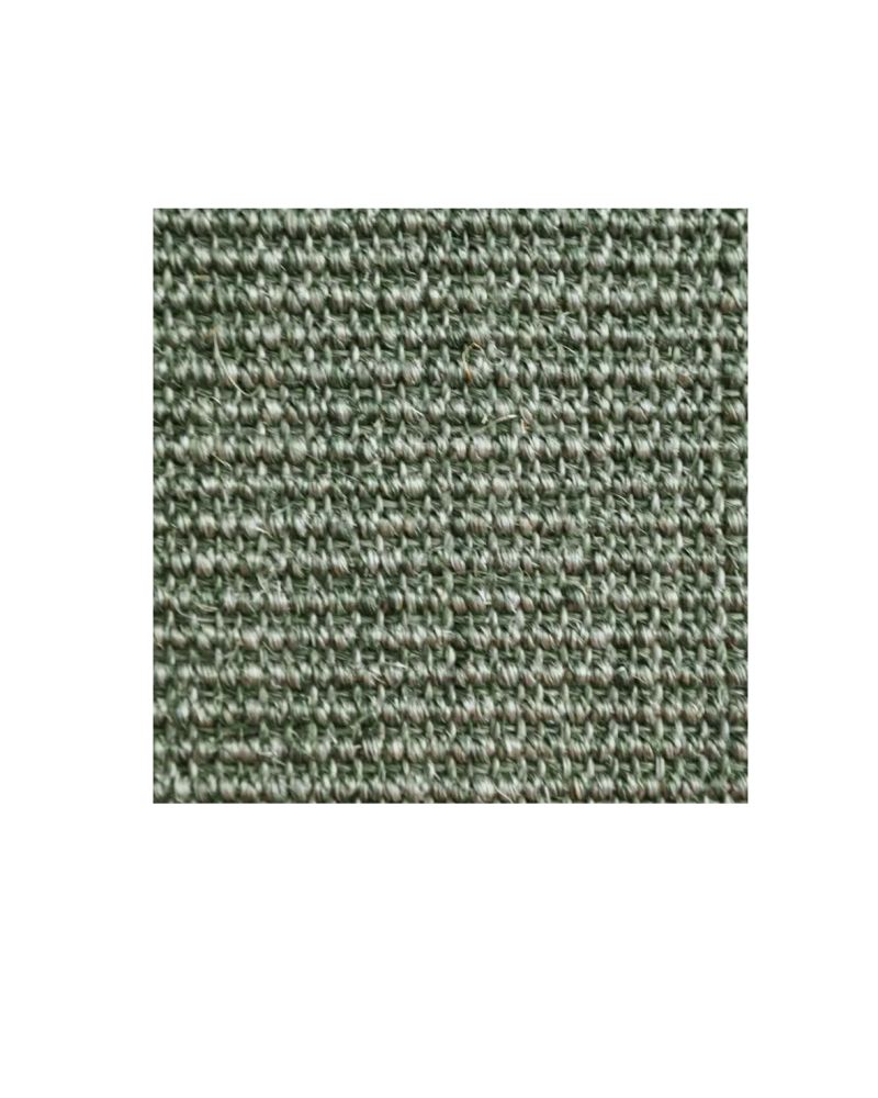 Sisal boucle grå färg 46 matta med gummerad baksida