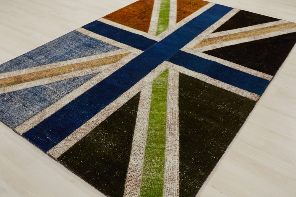 Patchwork Carpet Multi 203x300