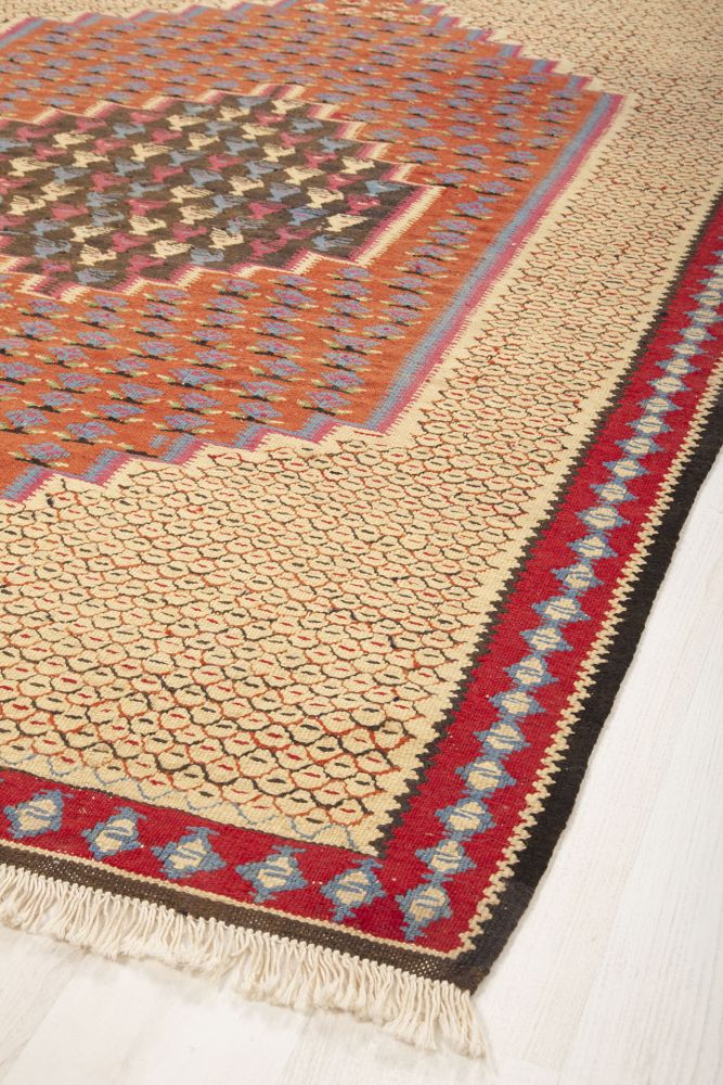 Kilim Senneh Multi 107x145