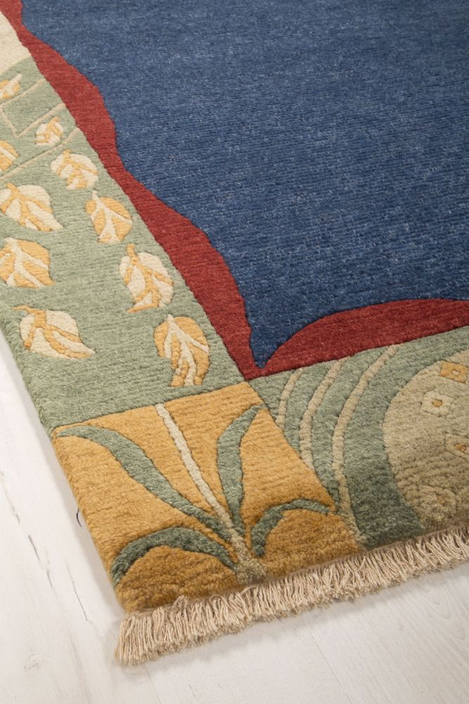 Bhutan Design Blue 140x203