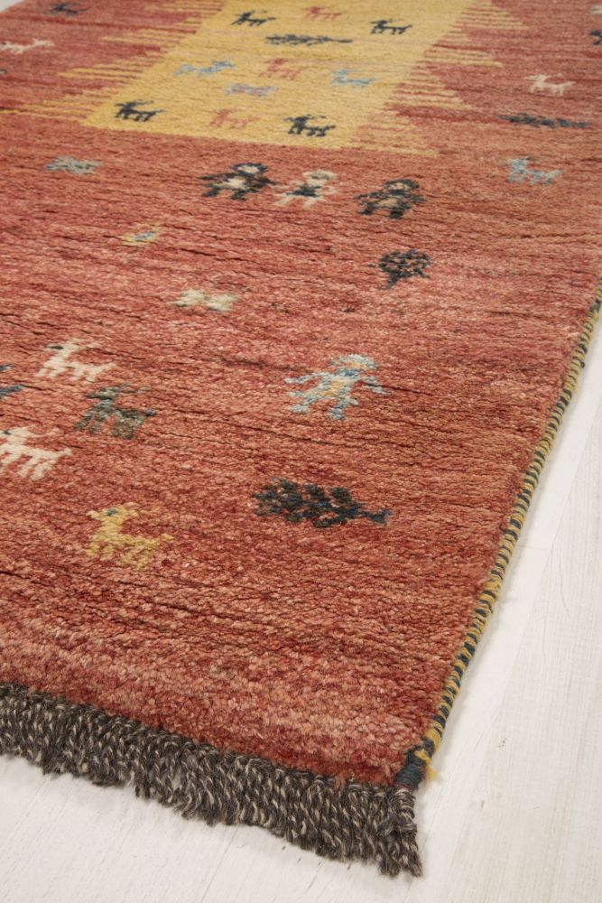 Persian Gabbeh Red 91x230