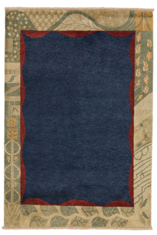 Bhutan Design Blue 140x203